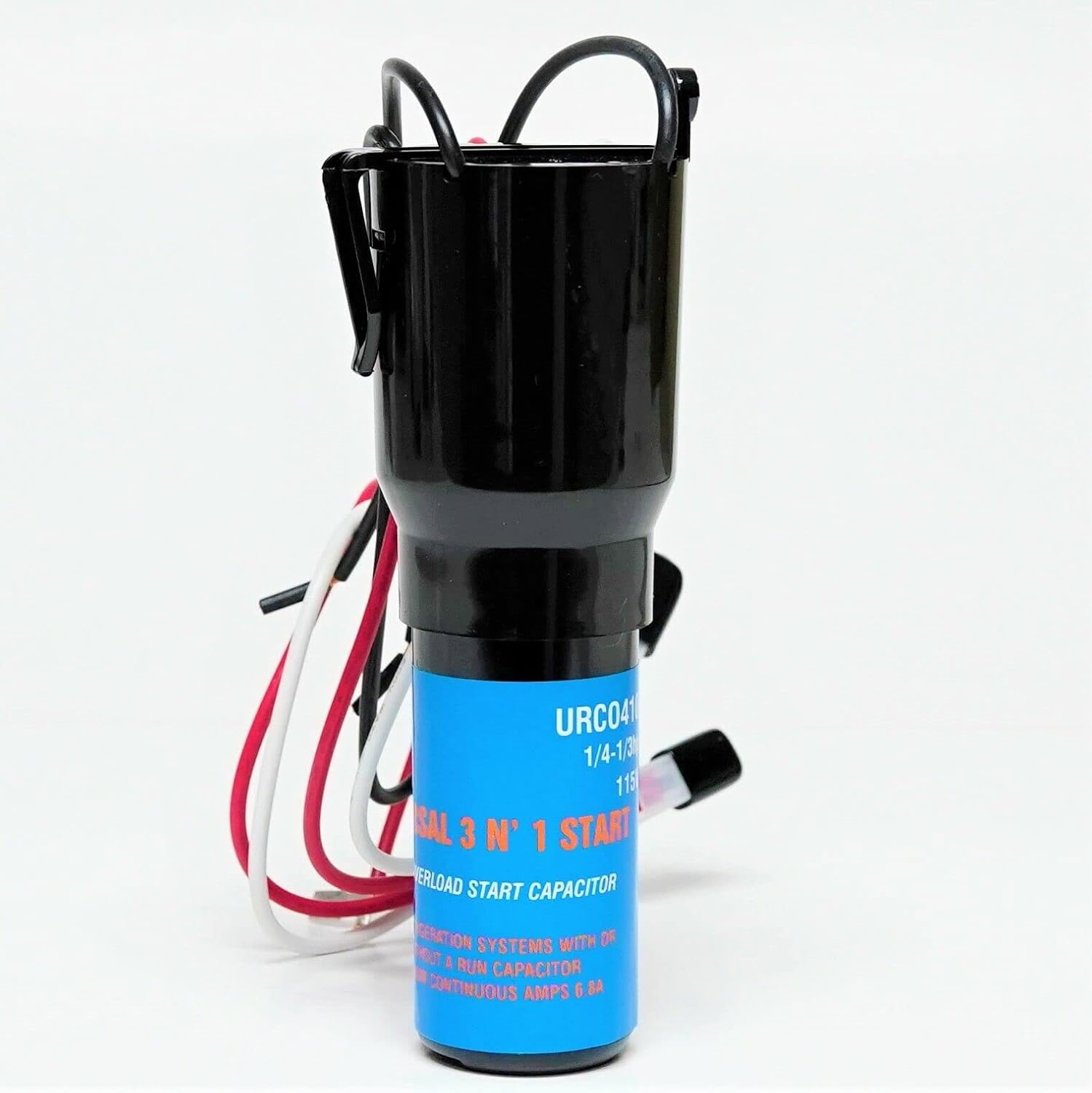 URCO410RC - Universal Supco Refrigerator 4 'N 1 Hard Start, Relay, Overload & Start/Run Capacitor Combo