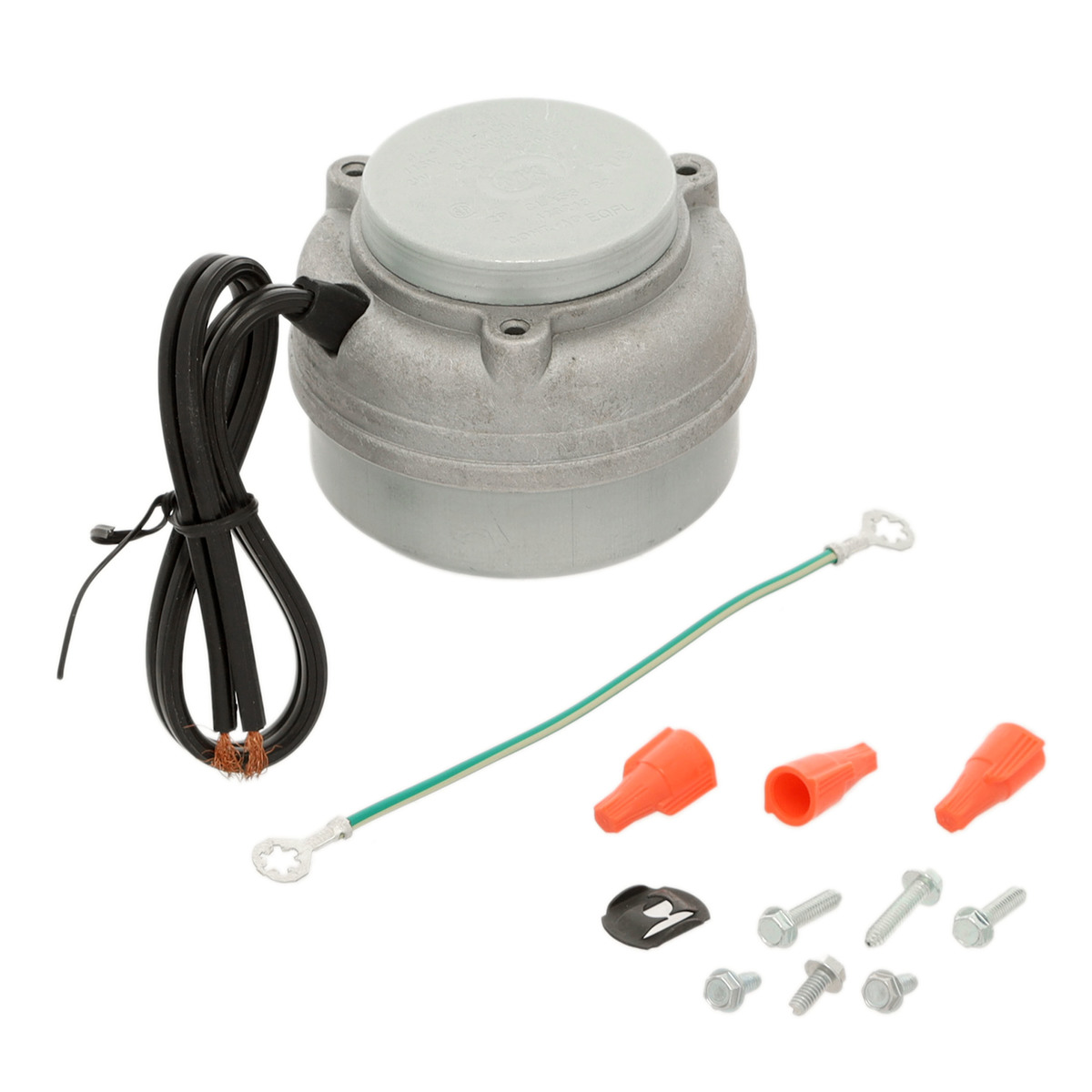 833697 - Genuine OEM Whirlpool Refrigerator Condenser Fan Motor Kit, Cw, 2W/115V