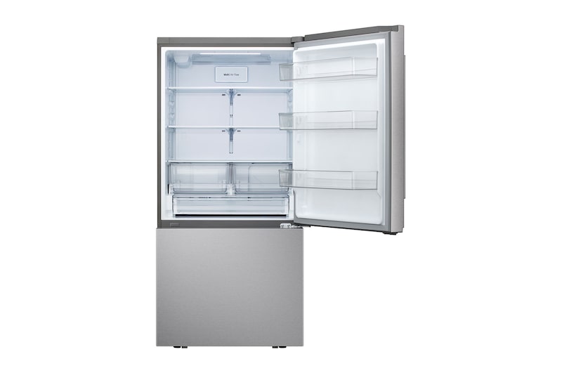 33" LG 26 Cu. Ft. Standard-Depth Bottom Freezer Refrigerator with Ice Maker - LB26H2200S
