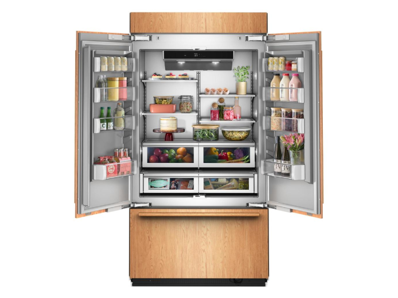42" KitchenAid 24.2 Cu. Ft. French Door Bottom Mount Refrigerator - KBFN542TPA