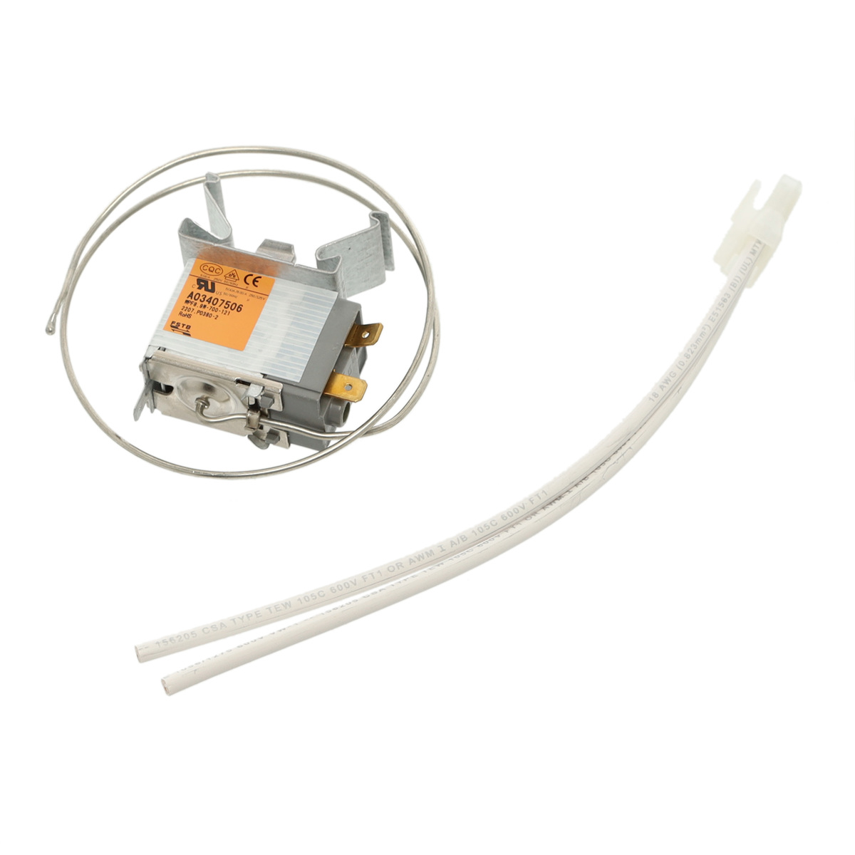 5304492453 - Genuine OEM Frigidaire Refrigerator Temperature Control Thermostat Kit