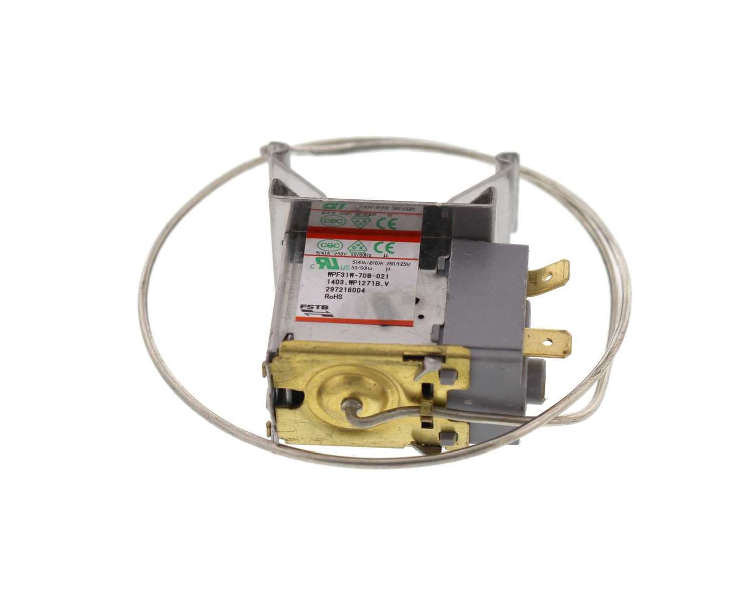 297216004 - Genuine OEM Frigidaire Refrigerator Temperature Control Thermostat Kit