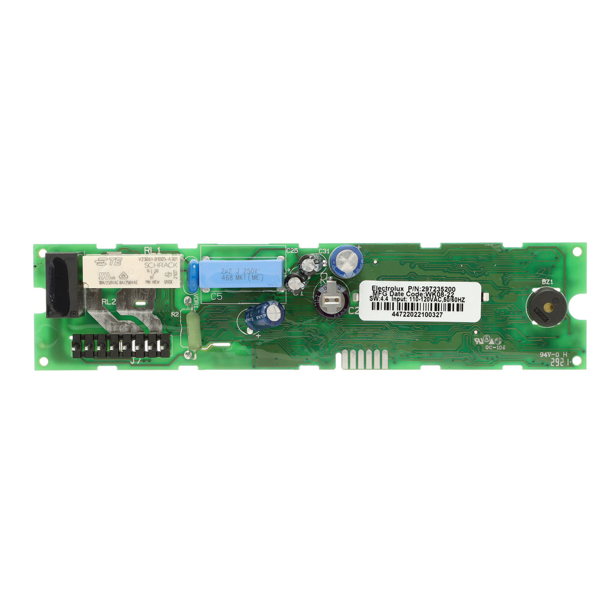297235200 - Genuine OEM Frigidaire Refrigerator Freezer Main Control Board, White
