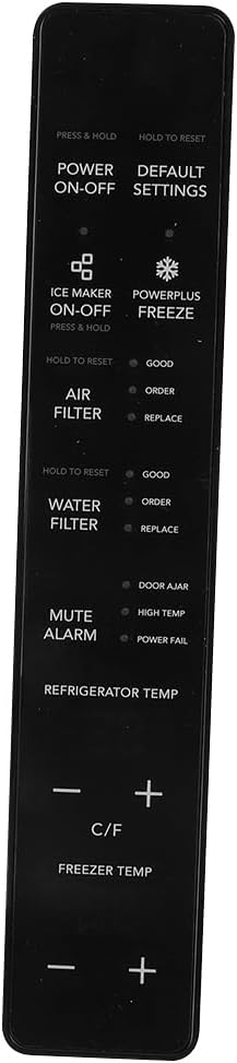 5304510329 - Genuine OEM Frigidaire Refrigerator Temperature Control User Interface
