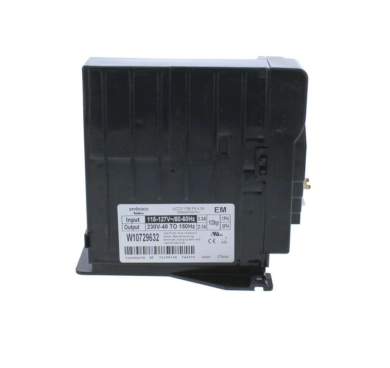 W10729632 - Genuine OEM Whirlpool Refrigerator Inverter Box