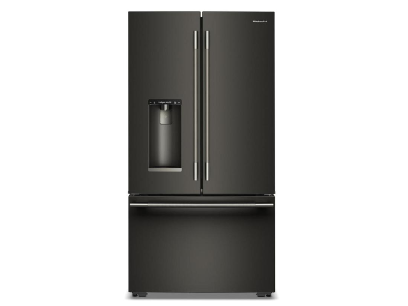 36" Kitchenaid Counter-Depth French Door Refrigerator with Intelligent Auto Fill - KRFC536SBE