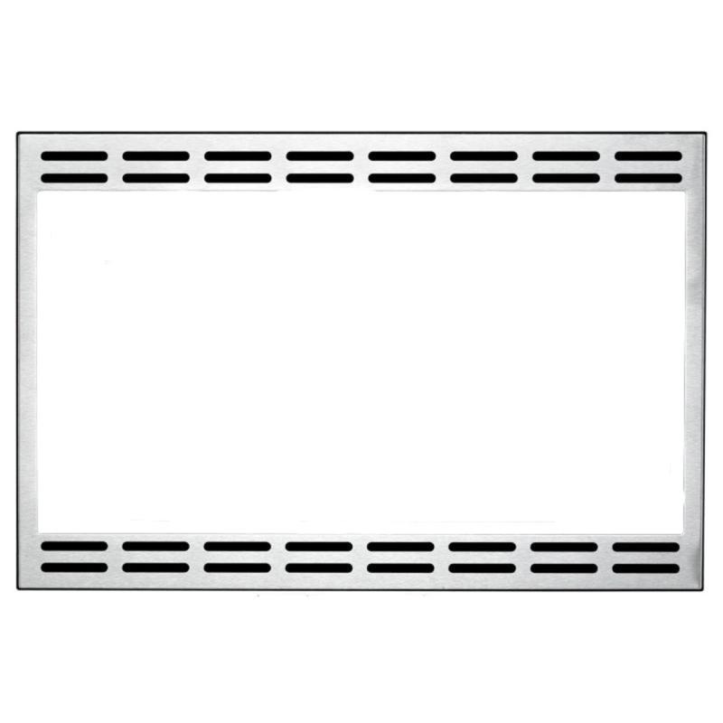 24" GE Trim Kit for Microwave Stainless Steel - JX1124STC