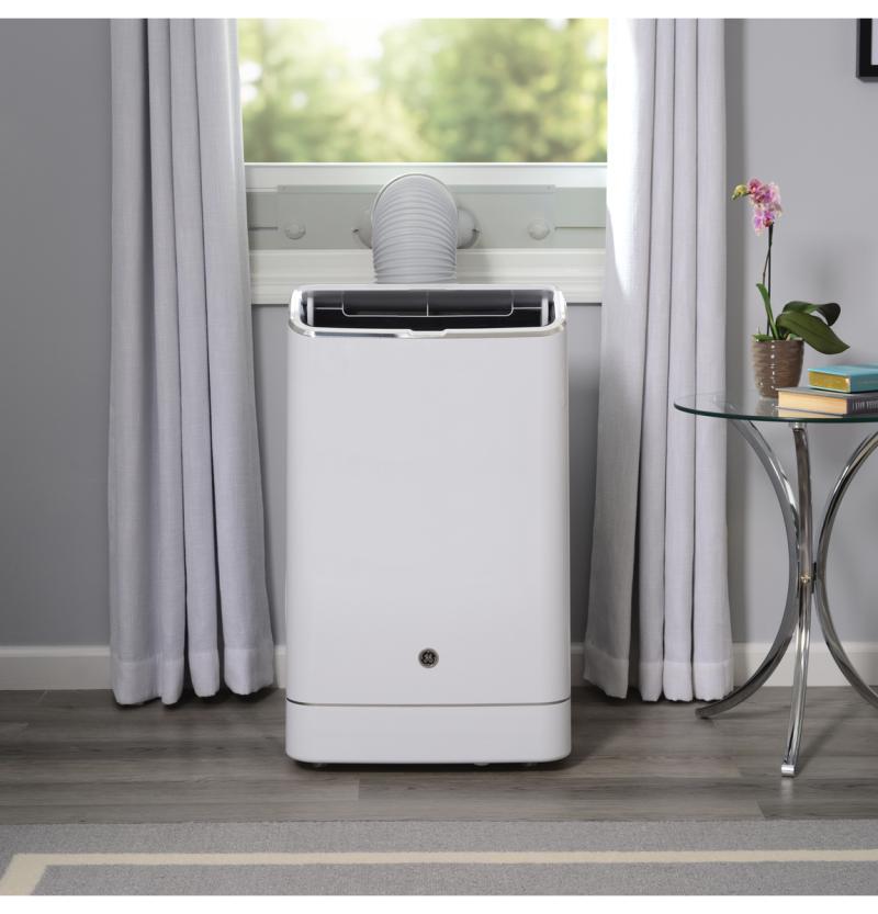 GE 14000 BTU ASHRAE Portable Air Conditioner in White - APSA13YBMW