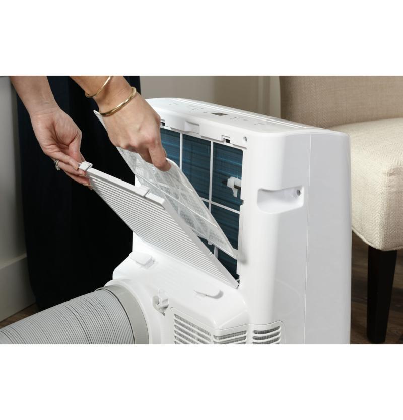 GE 14000 BTU ASHRAE Portable Air Conditioner in White - APSA13YBMW