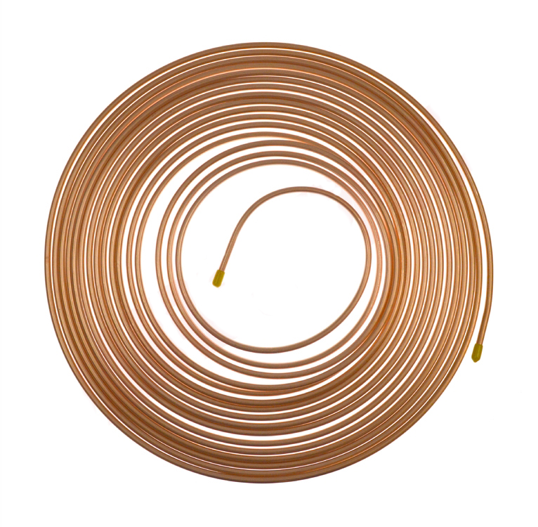 9445-250 - Genuine OEM Aqua-Dynamic Refrigerator Copper Tubing, 3/8" x 50'