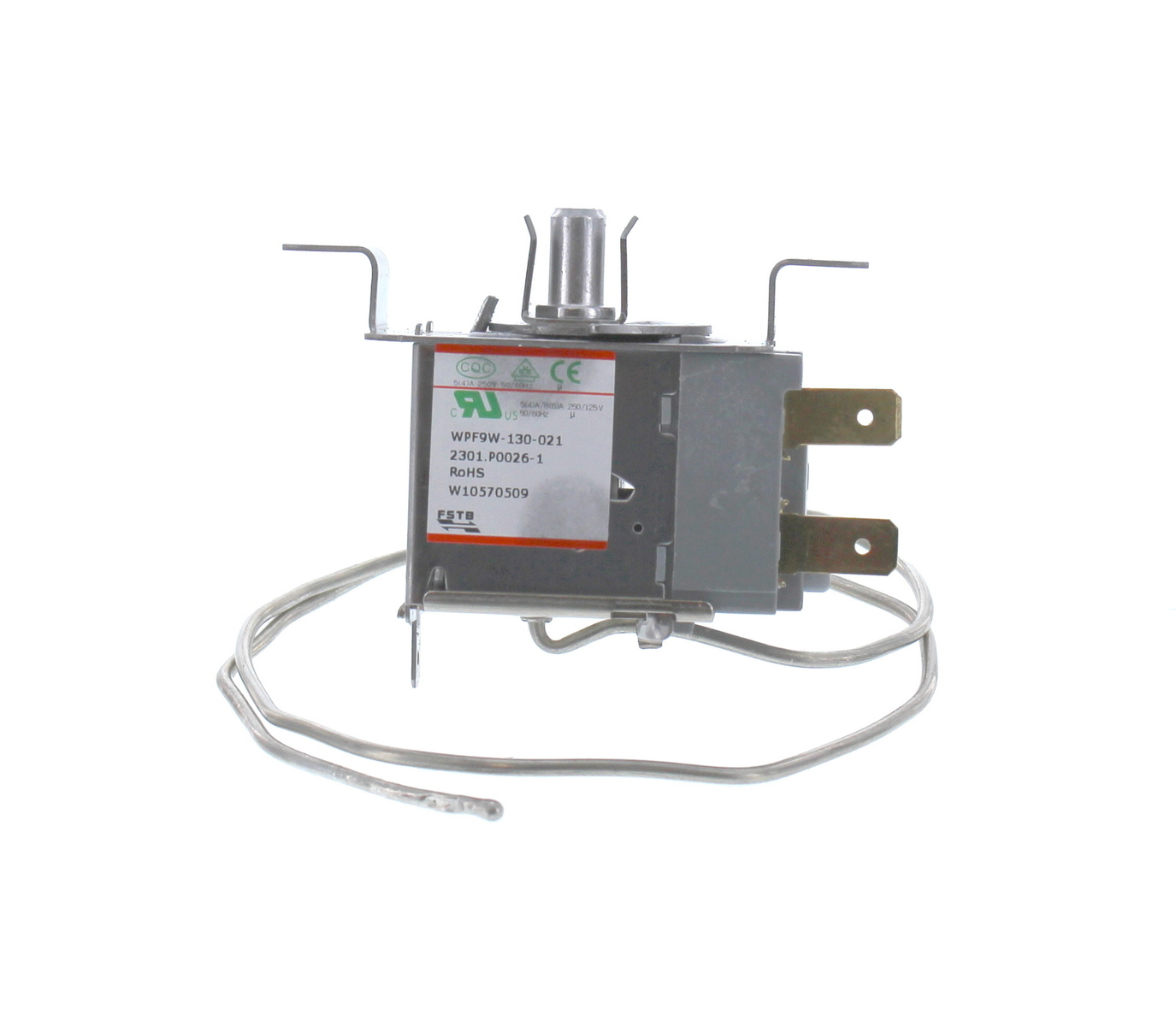 W10839843 - Genuine OEM Whirlpool Refrigerator Thermostat