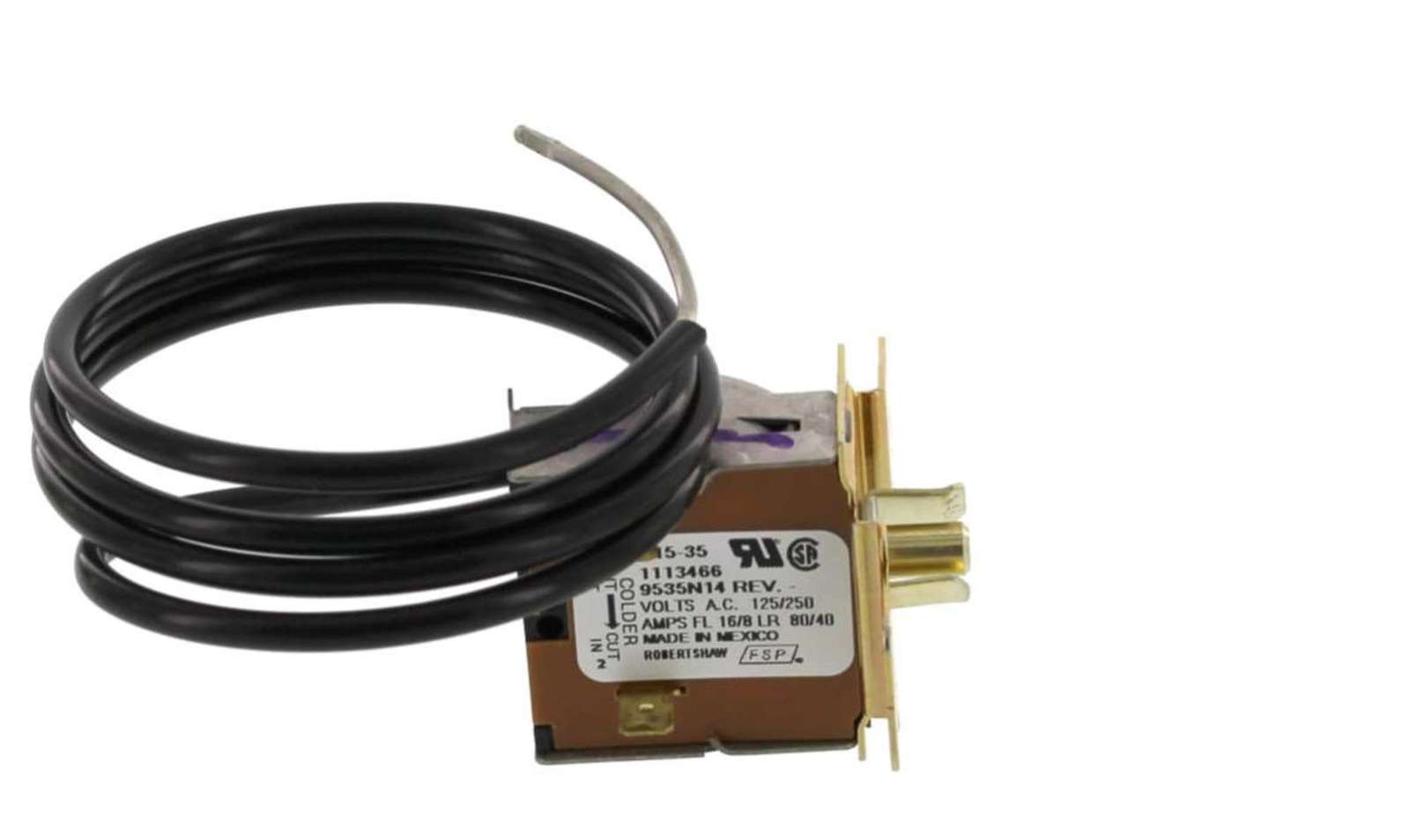 WP1113466 - Genuine OEM Whirlpool Refrigerator Temperature Control Thermostat