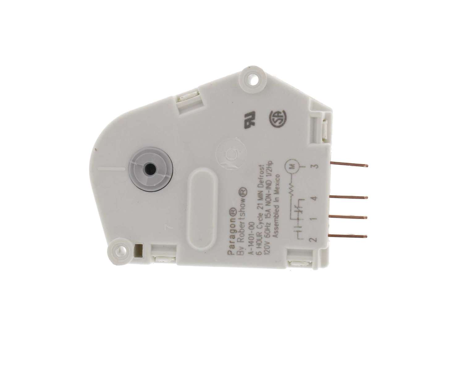 90-RT621 - Genuine OEM Robertshaw Refrigerator Defrost Timer, 6h 21min