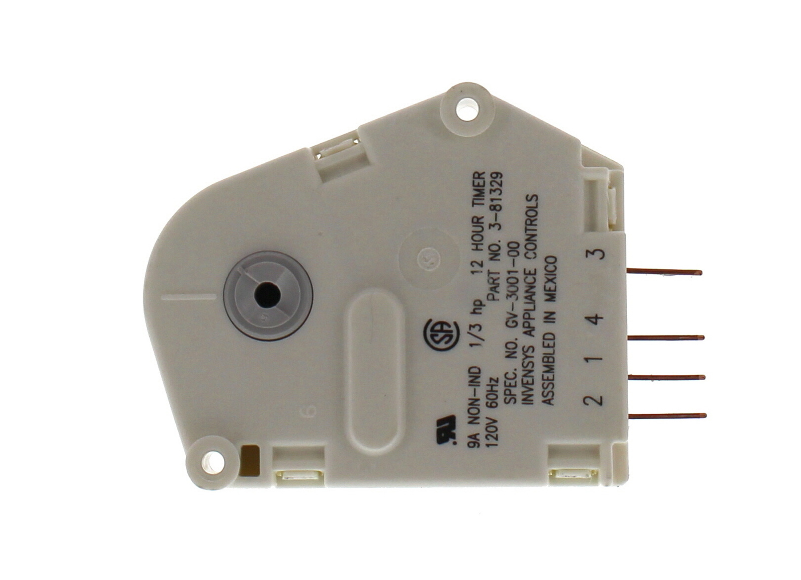 WP3-81329 - Genuine OEM Whirlpool  Refrigerator Defrost Timer