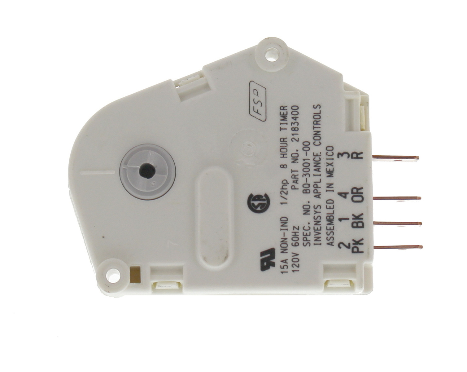 WP2183400 - Genuine OEM Whirlpool Refrigerator Defrost Timer Kit