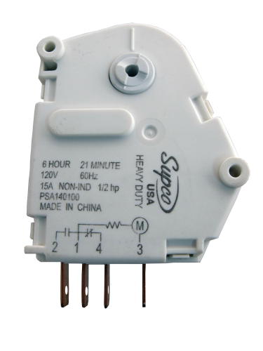 SZ7014648 - Universal Supco Refrigerator Defrost Timer, 6h 21min