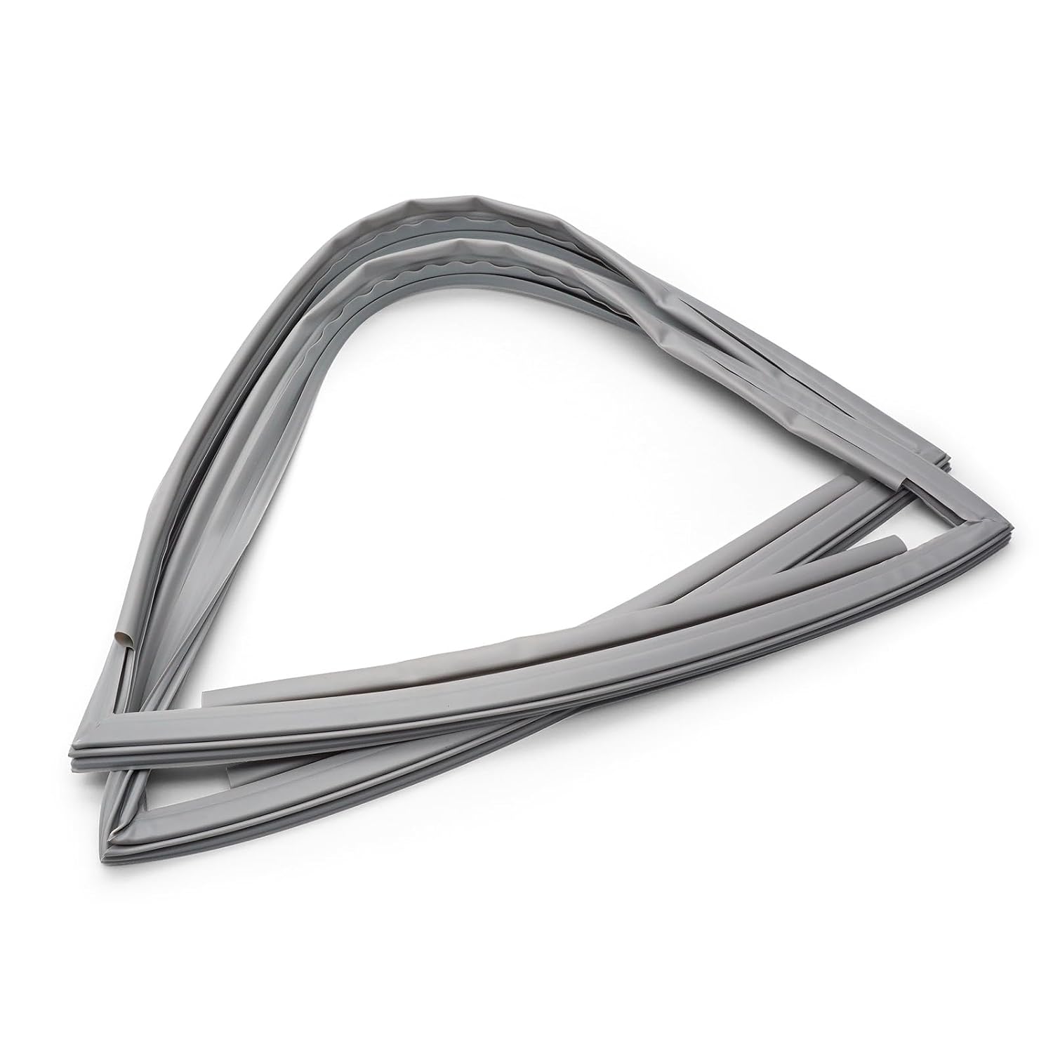 W10407216 - Genuine OEM Whirlpool Refrigerator Freezer Door Gasket, Grey