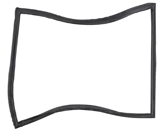 WPW10436247 - Genuine OEM Whirlpool Refrigerator Freezer Door Gasket, Black