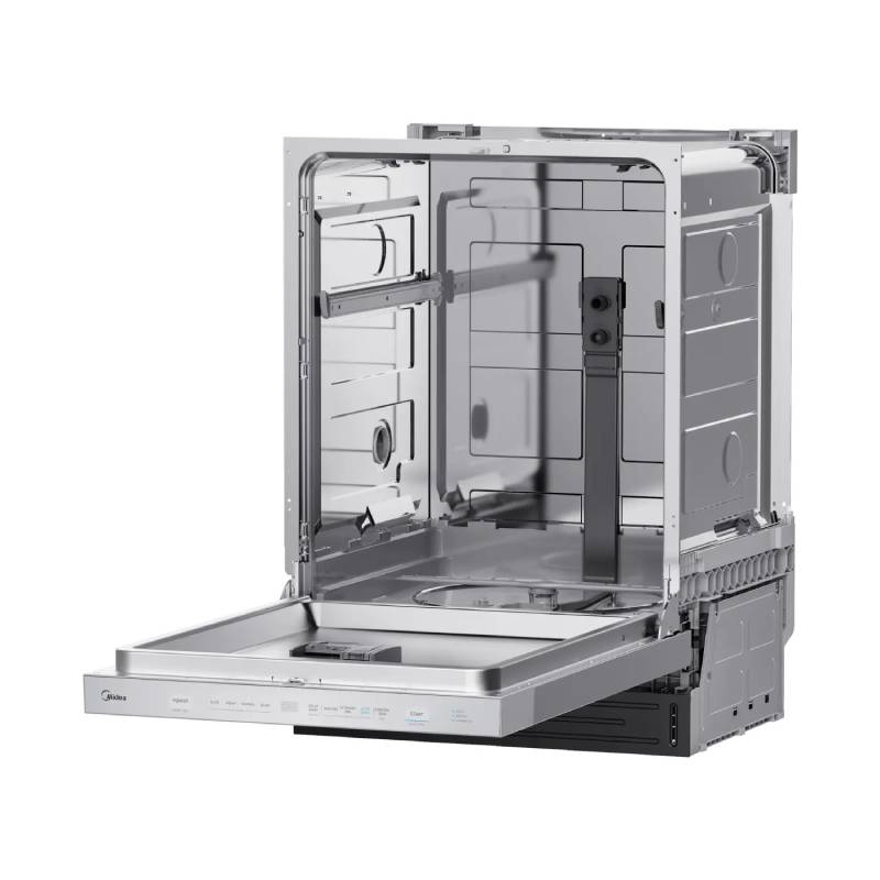 24" Midea Top Control Dishwasher with ActiveOpen Dry - MDB2324PST