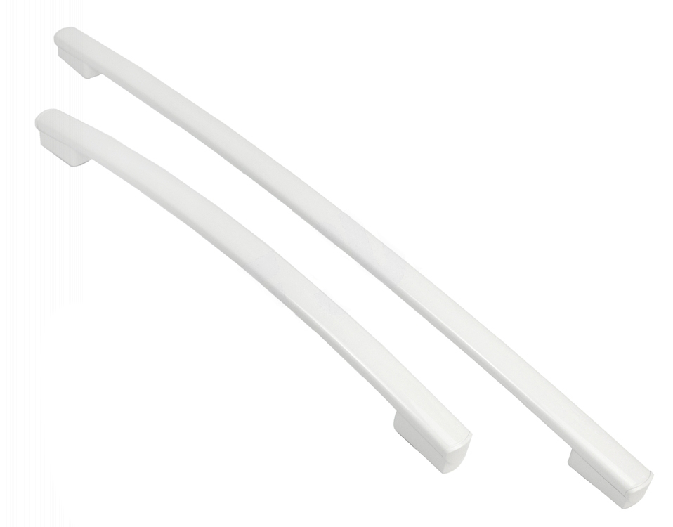 WR01A02122 - Genuine OEM GE Refrigerator Door Handle Set,White