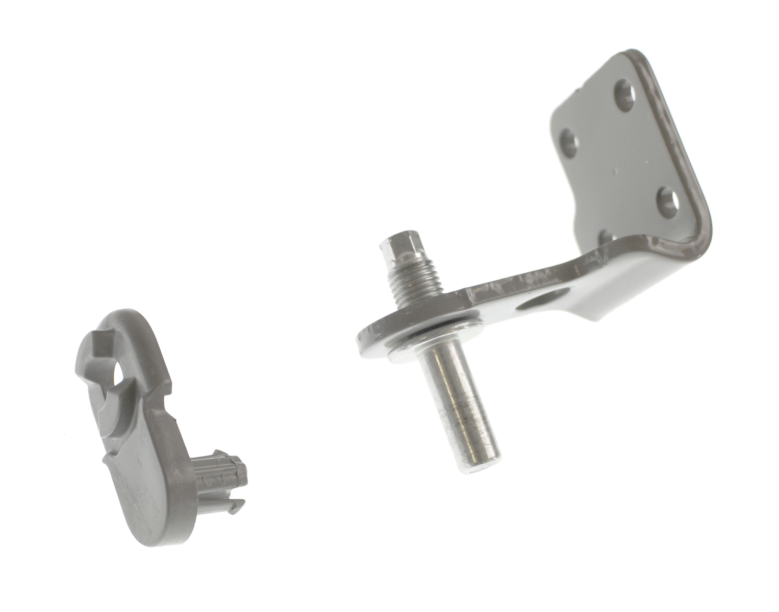W10500004 - Genuine OEM Whirlpool Refrigerator Lower Door Hinge & Closing Cam Kit