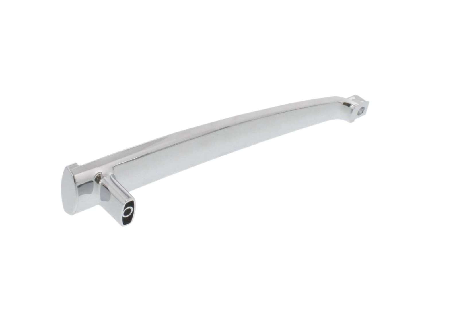 WG03L01376 - Genuine OEM GE Refrigerator Door Handle, Chrome