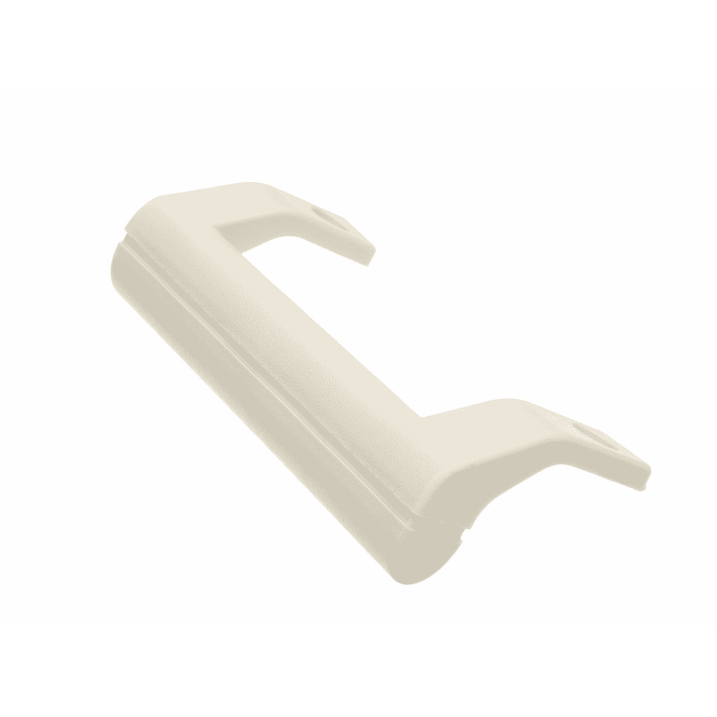 69168-5 - Genuine OEM Whirlpool Refrigerator Door Handle Set, Almond