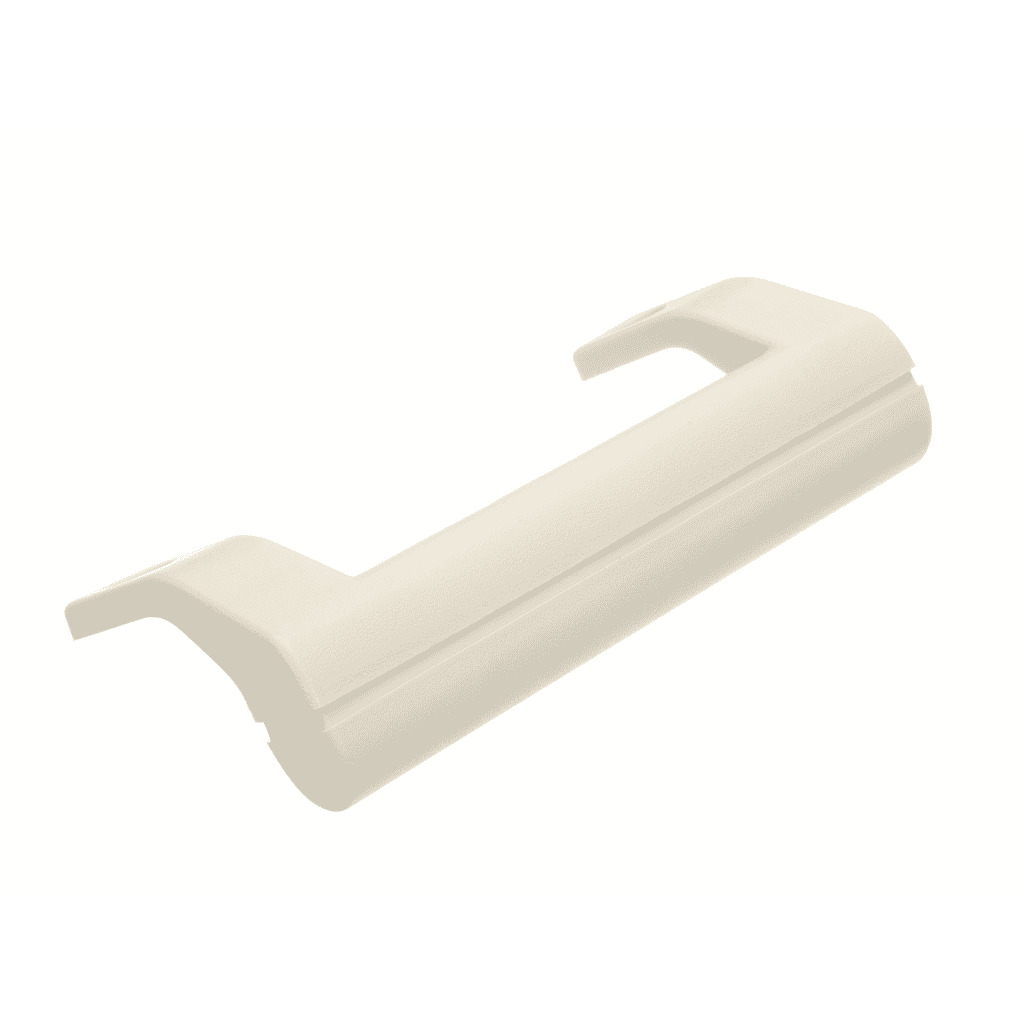 69168-5 - Genuine OEM Whirlpool Refrigerator Door Handle Set, Almond