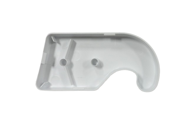 W10331560A - Genuine OEM Whirlpool Refrigerator Hinge Cover, Right Hand, White
