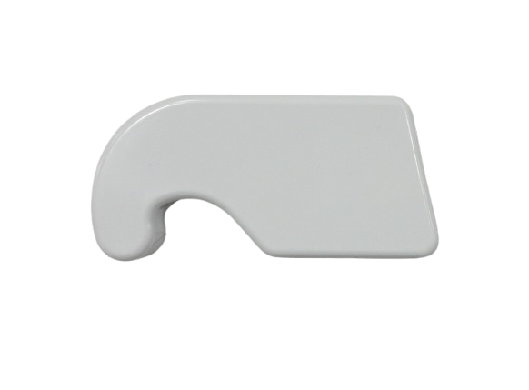 W10331560A - Genuine OEM Whirlpool Refrigerator Hinge Cover, Right Hand, White