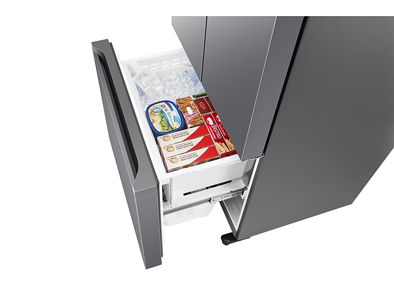 33" Samsung 18 Cu.Ft. 3-Door French Door Refrigerator with Twin Cooling Plus - RF18A5101S9/AA