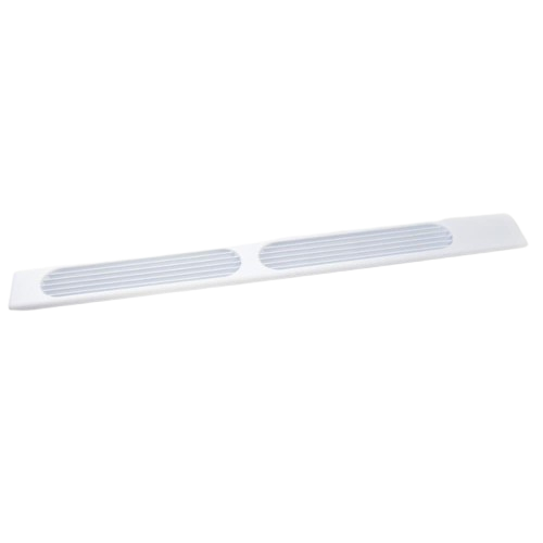 240368301 - Genuine OEM Frigidaire Refrigerator Kickplate Grille, White