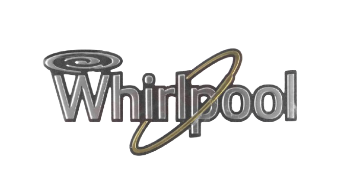 WPW10393264 - Genuine OEM Whirlpool Refrigerator Door Nameplate, Stainless Steel