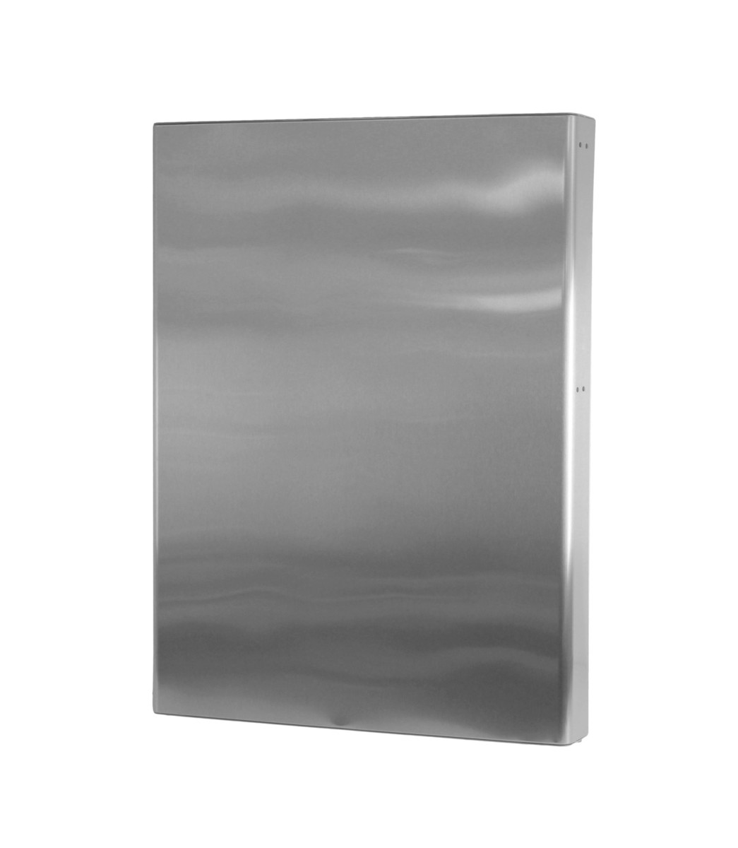 W10531287 - Genuine OEM Whirlpool Refrigerator Freezer Door Panel, Stainless