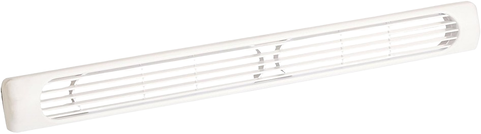 241839405 - Genuine OEM Frigidaire Refrigerator Kickplate Grille, White