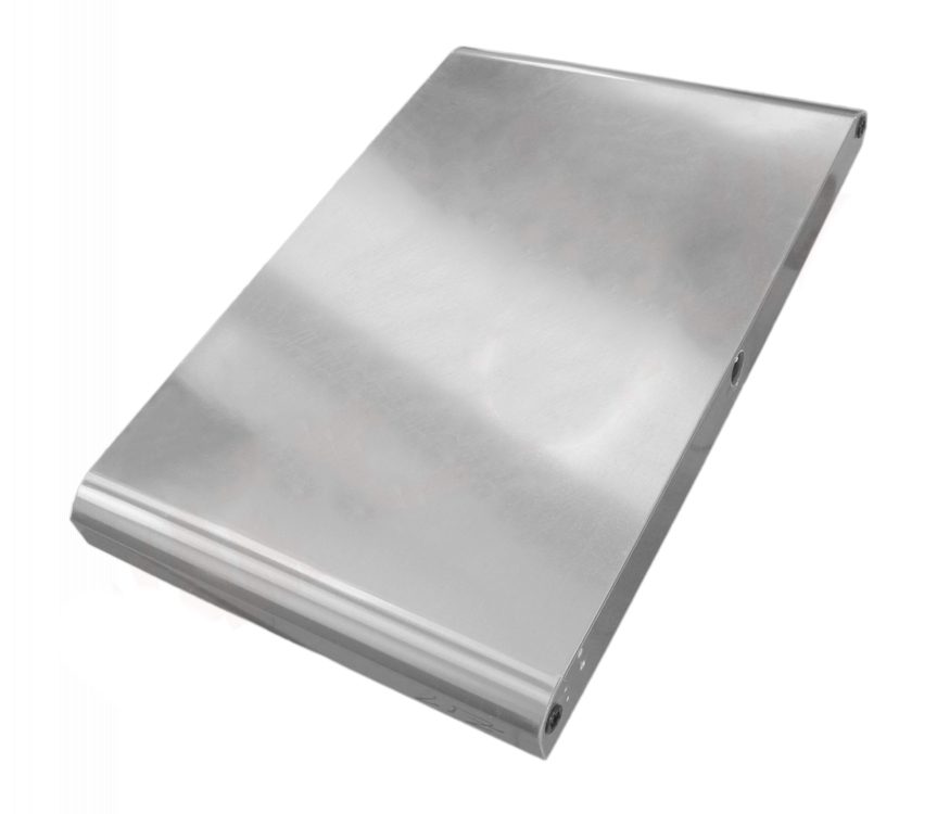 240410208 - Genuine OEM Frigidaire Refrigerator Freezer Door, Stainless Steel