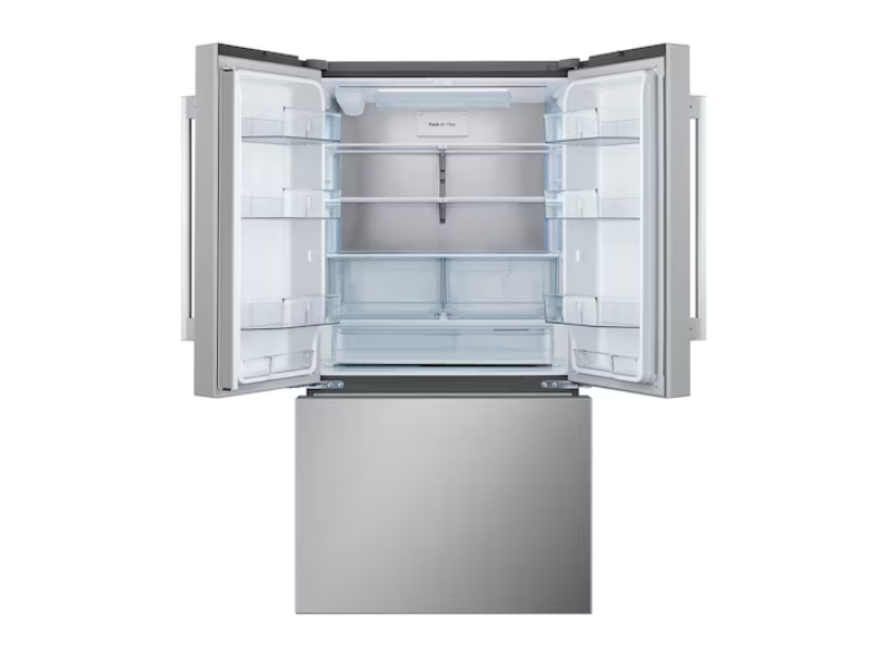 36" LG 32 Cu.Ft. Standard-Depth MAX French 3-Door Refrigerator with Internal Water Dispenser Ice Maker - LF32BSH42S