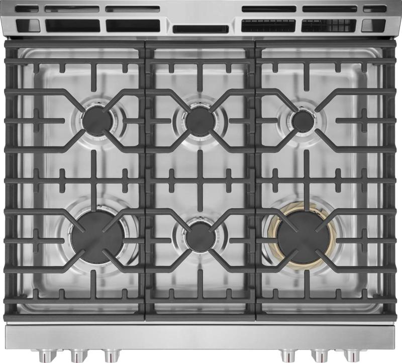 30" Frigidaire Professional Gas Range with Stone-Baked Pizza - PCFG3085BF