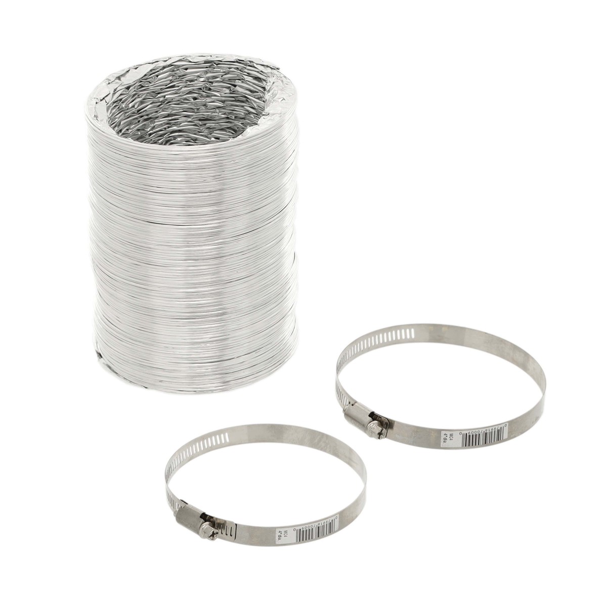 F0408MCX430 - Genuine OEM Deflecto 4" x 8' Dryer Duct Kit With 2 Clamp