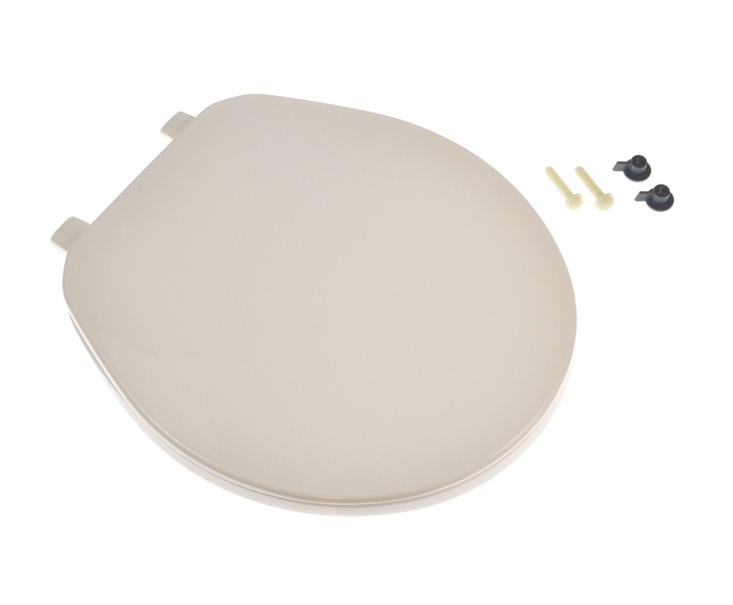 70-000 - Genuine OEM Bemis Toilet Seat, Round, Closed Front, White, with Cover