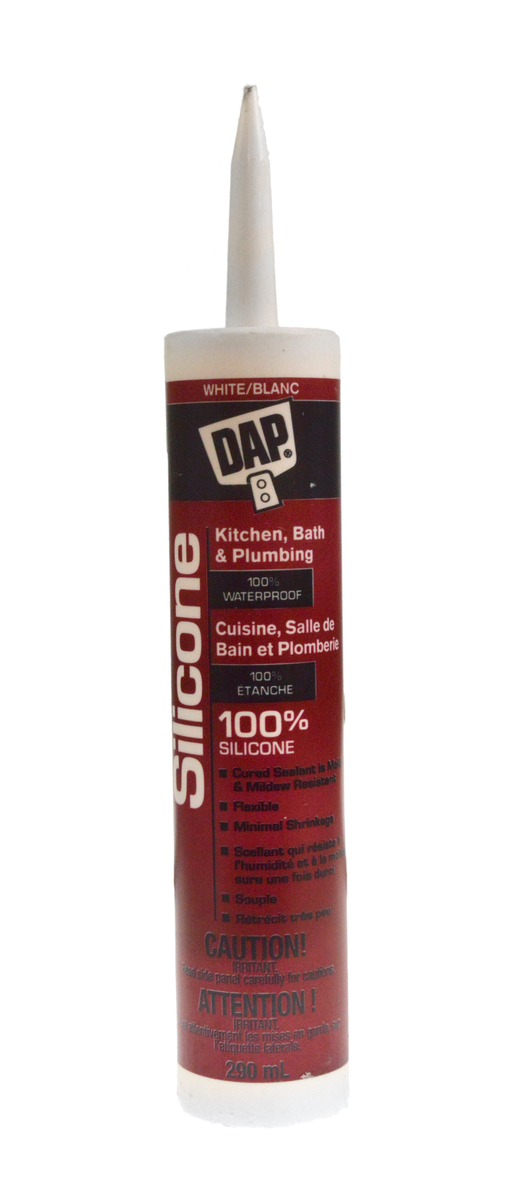73446 - Genuine OEM Dap Kitchen & Bath Silicone Sealant, White, 300mL
