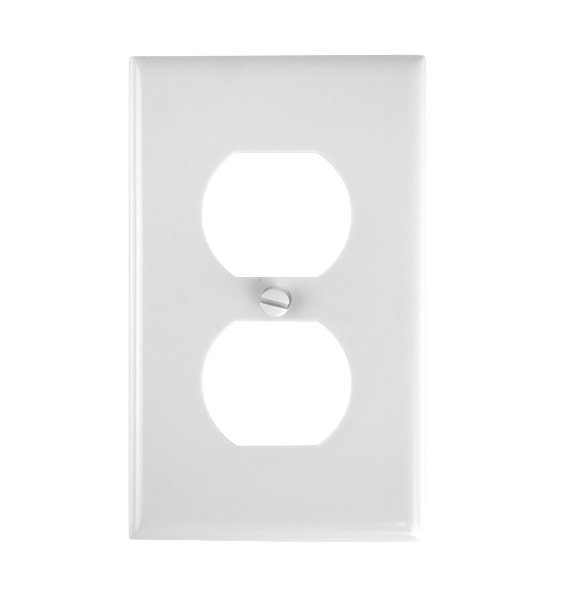 88003 - Genuine OEM Leviton Duplex Receptacle Wall Plate, 1 Gang, White