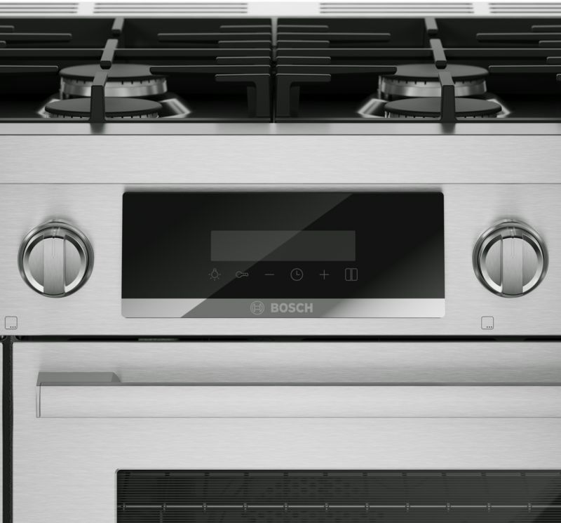 48" Bosch 800 Series Dual Fuel Freestanding Range in Stainless Steel - HDS8857UC