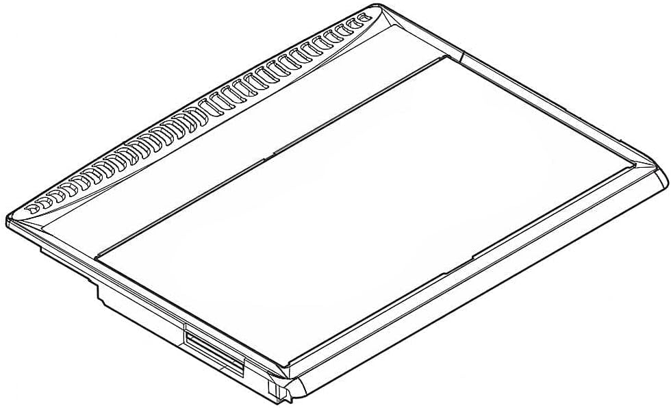 5304497604 - Genuine OEM Frigidaire Refrigerator Crisper Pans Cover, With Humidity Controls
