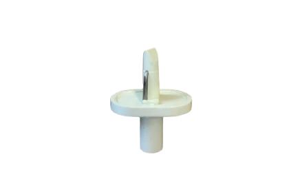 WG03A00475 - Genuine OEM GE Refrigerator Shelf Support, White