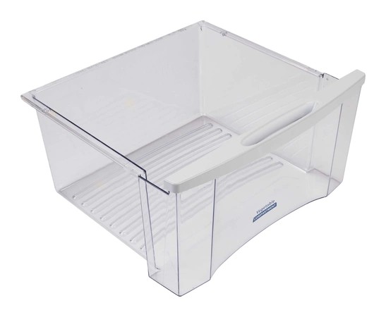 WPW10233488 - Genuine OEM Whirlpool Refrigerator Crisper Drawer, Clear/White