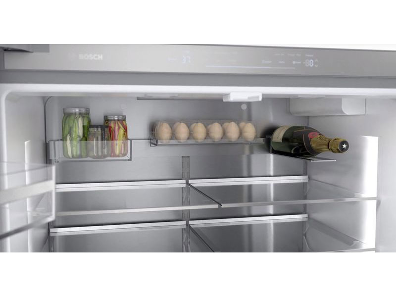 36" Bosch 21 Cu. Ft. 800 Series French Door Bottom Mount Inox-easyclean - B36CL80ENS