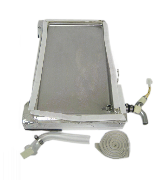 W10199915 - Genuine OEM Whirlpool Refrigerator Evaporator Drain Pan Kit