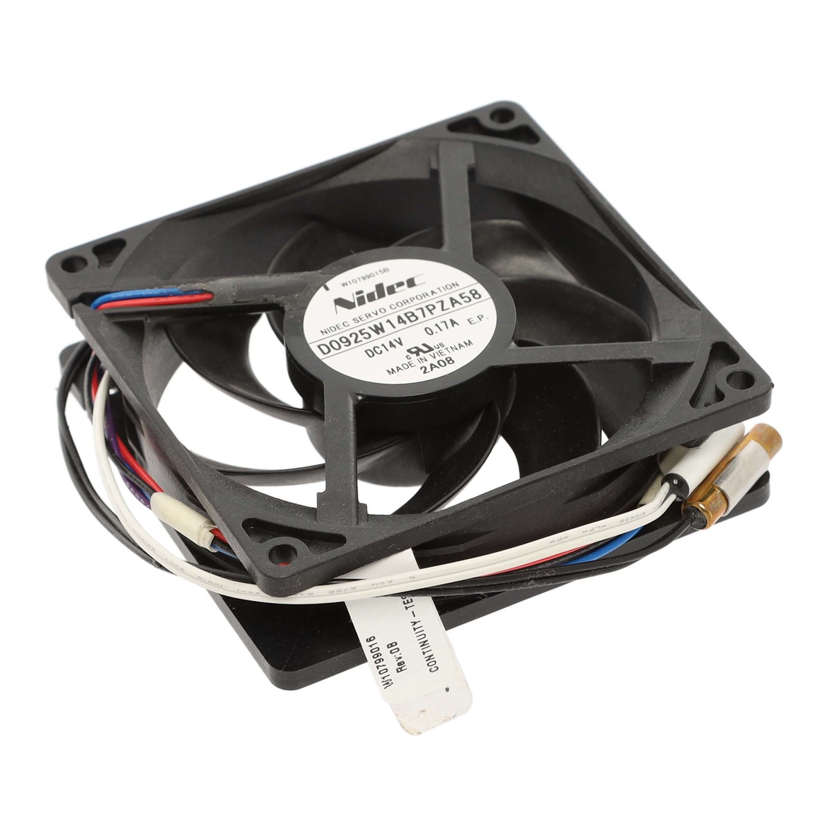 W11087438 - Genuine OEM Whirlpool Refrigerator Evaporator Fan Motor