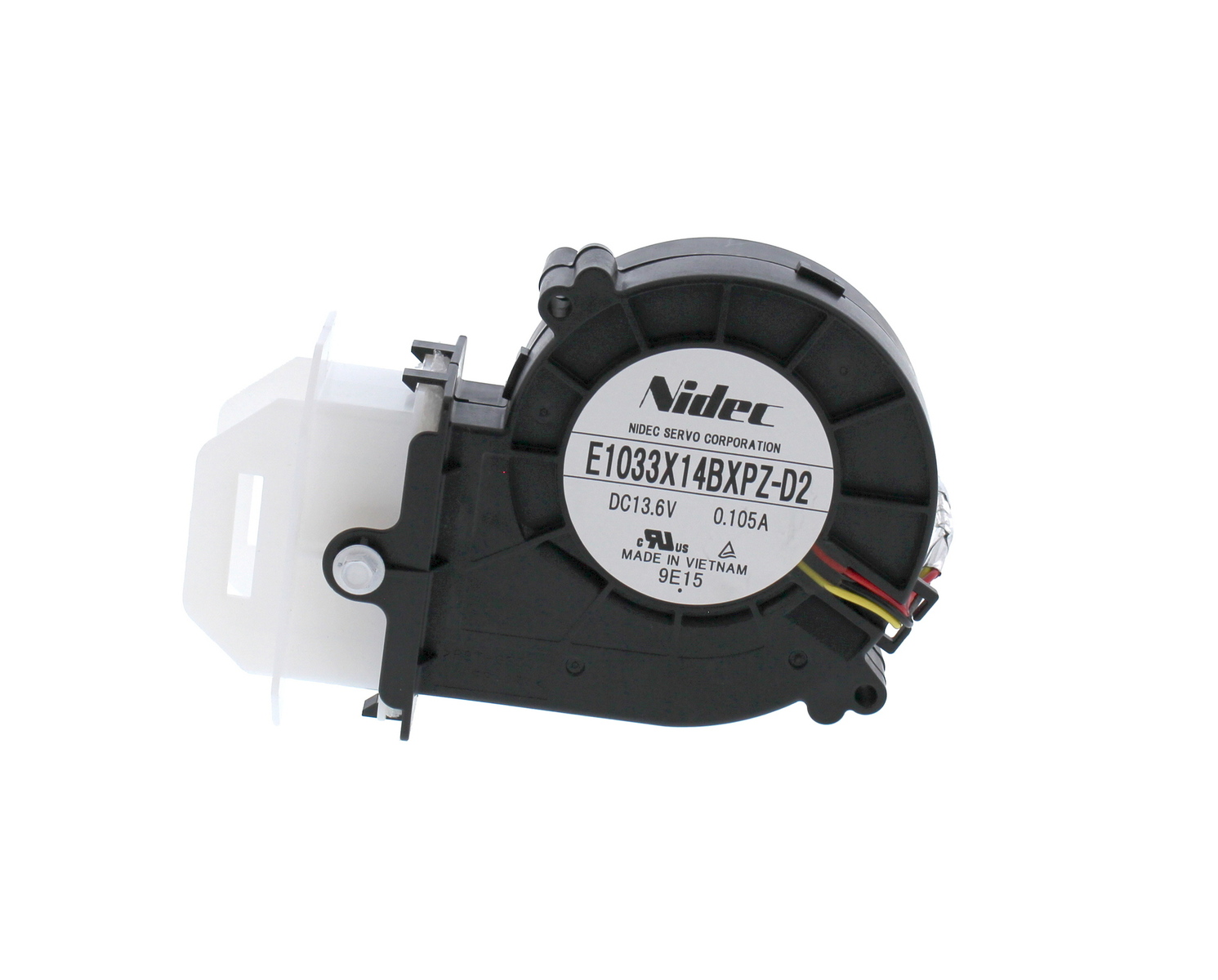 WR03F04437 - Genuine OEM GE Refrigerator Evaporator Fan Motor Assembly
